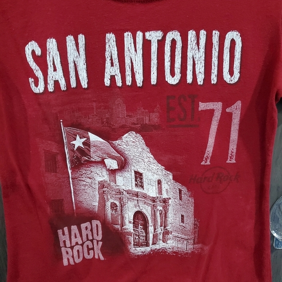 Hard Rock the World T-Shirt San Antonio Alamo 1971 Size Small - Picture 2 of 6